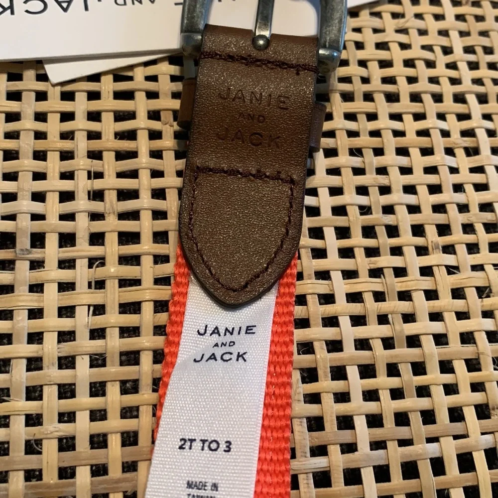 Janie and Jack Toddler Boys Nautical Theme Belt